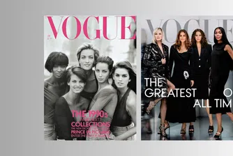 Супермоделите на 90-те отново на корица на Vogue 30 години по-късно