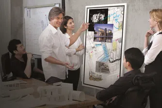 Работно място на бъдещето, или какво е дигитален флипчарт дисплей