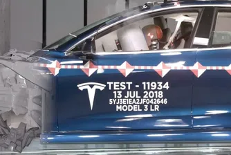 Лабораторията на Tesla за краш тестове