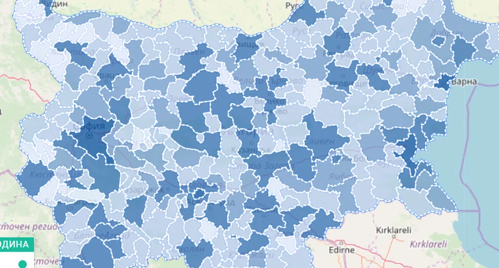 София, Пловдив и Варна доминират на икономическата карта