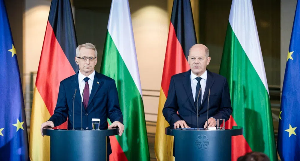 Шолц след срещата с Денков: Германия подкрепя България и Румъния за Шенген