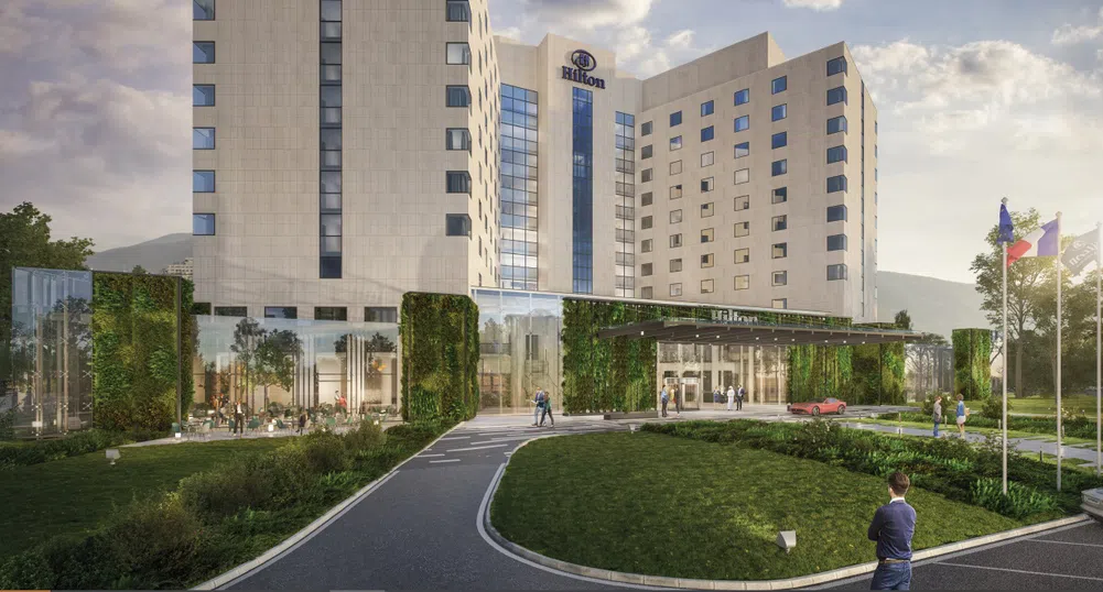 Модернизират емблематичния хотел Hilton в София
