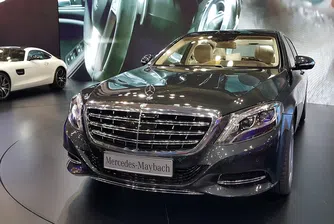 Mercedes ще защитава позиции в луксозния сегмент с електромобил Maybach