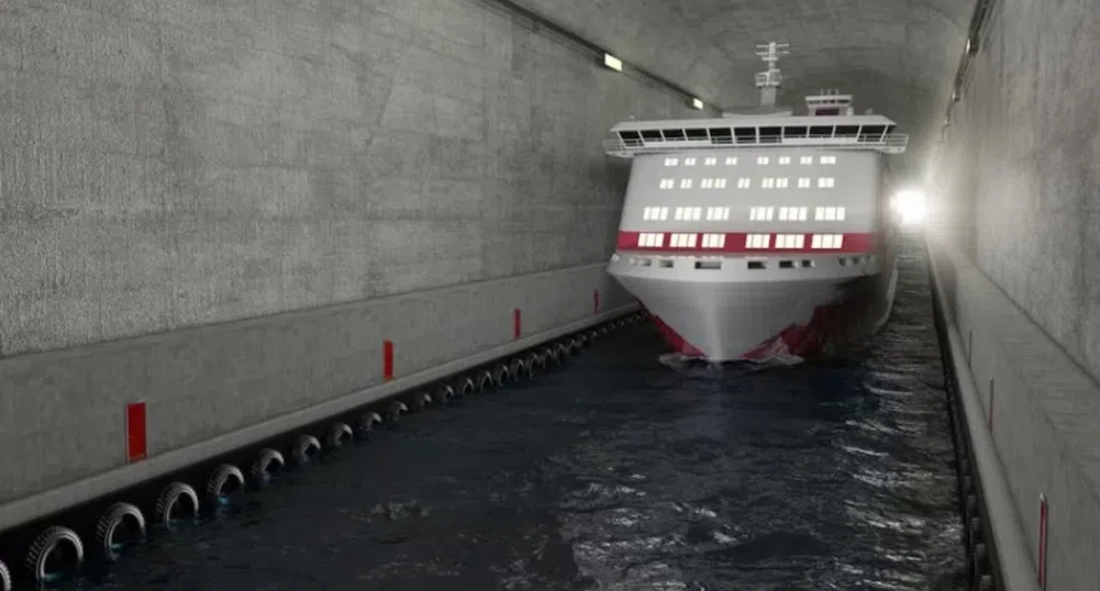 Първият в света тунел за кораби ще изгражда Норвегия