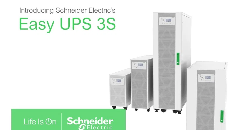 Schneider Electric представя Easy UPS 3S