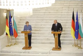 Меркел: Благодаря на България, че пази границата на ЕС с Турция