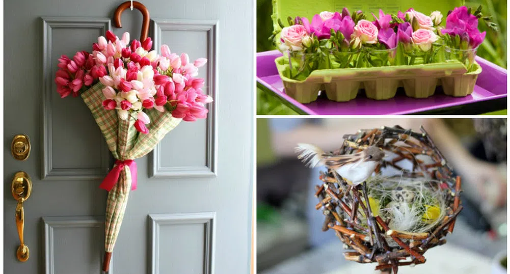 15 идеи за пролетен декор