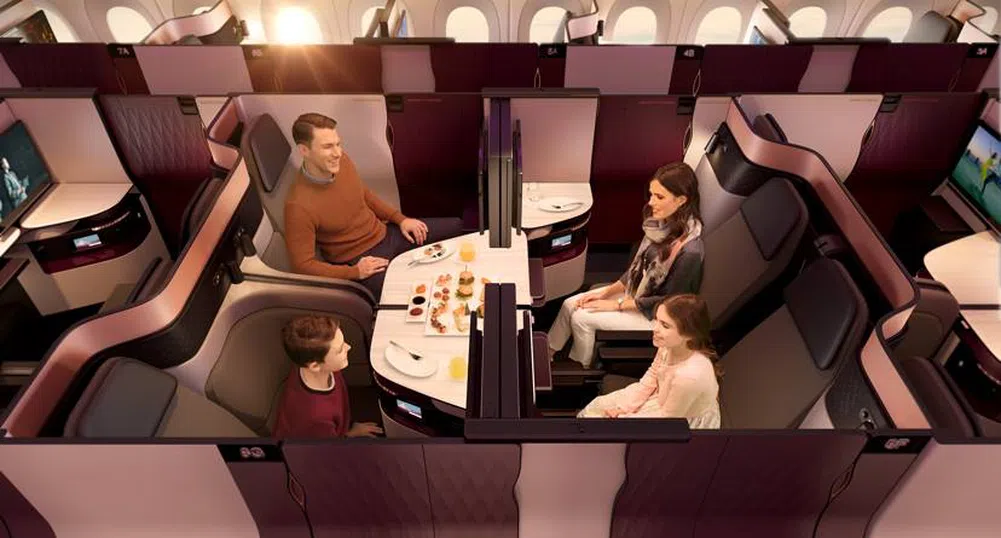 Новата бизнес класа на Qatar Airways: Лукс на ново равнище