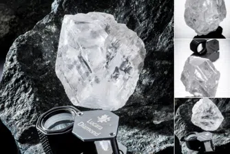 Продадоха най-големия диамант от 100 г. насам за 53 млн. долара