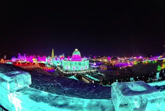 В Китай откриха най-големия фестивал на ледени фигури (снимки)