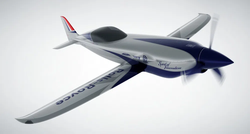 Roll-Royce представи скоростен електрически самолет