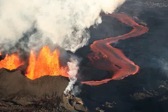 Вулканът на остров Ла Палма е образувал нов кратер