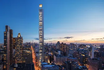 Супертънък небостъргач в Ню Йорк променя визията на града