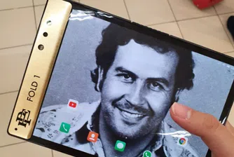 Братът на Пабло Ескобар представи сгъваем смартфон