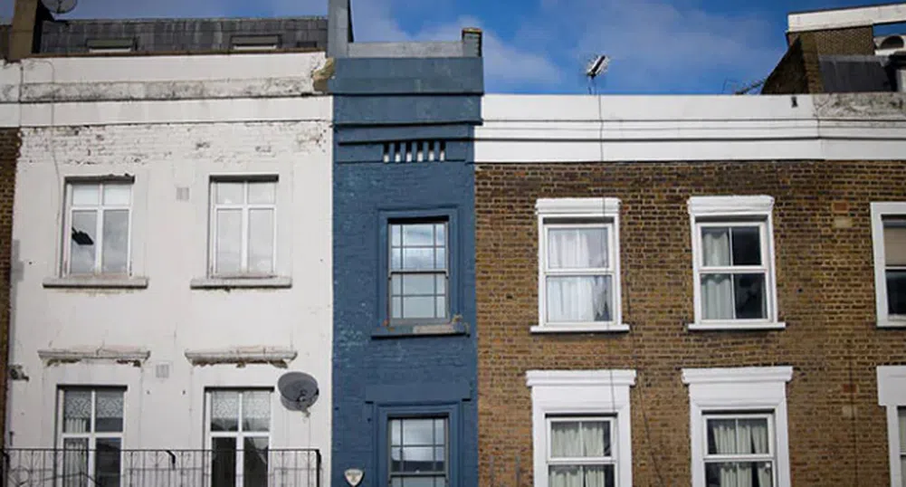 Най-тясната къща в Лондон се продава за над 1 млн. евро