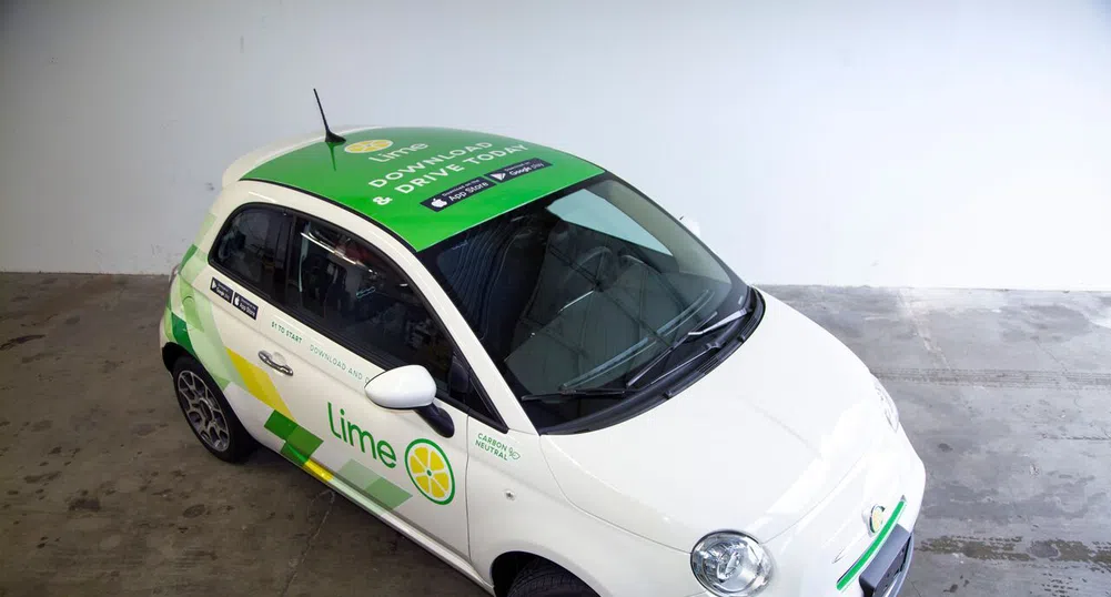 Lime се отказва от бизнеса със споделени автомобили