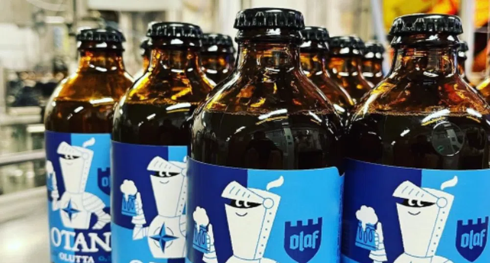 Финландска пивоварна пуска на пазара "натовска" бира с вкус на свобода