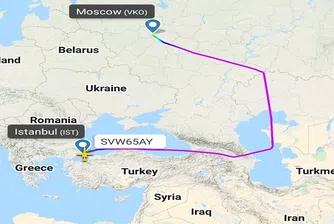 Самолетът на Абрамович се върна в Москва 2 дни, след като излетя за Израел