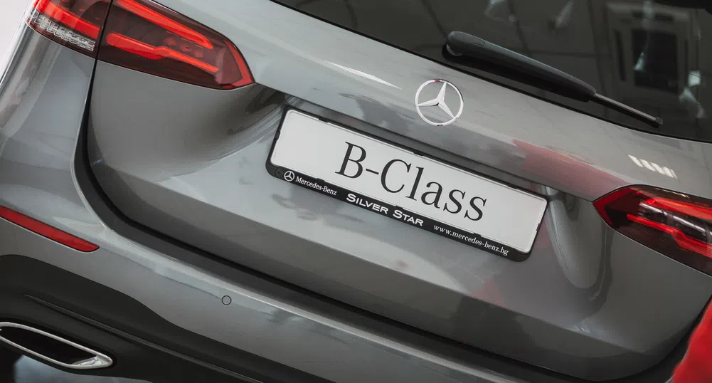 Новата B-класа на Mercedes вече е в София