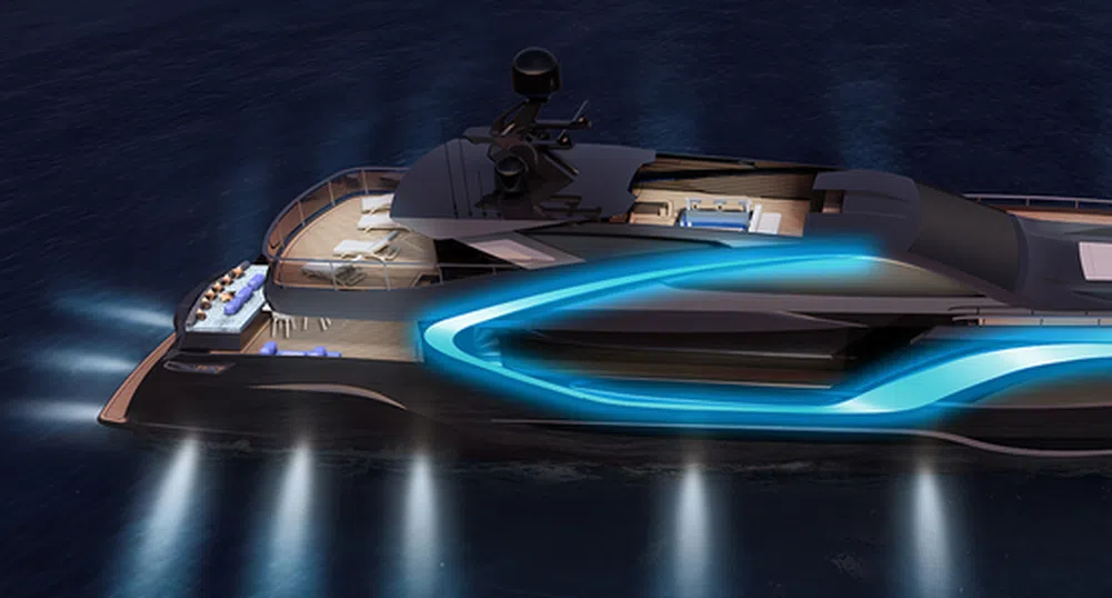 Тази 42-метрова яхта е вдъхновена от холивудски филм