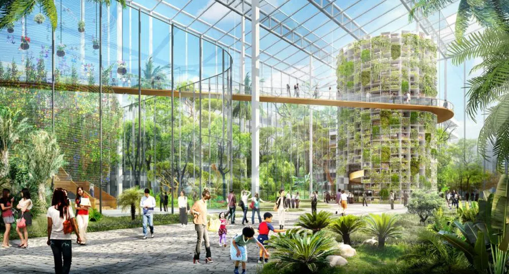 Шанхай ще има 100 ха вертикална ферма