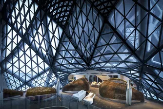 Zaha Hadid Architects създадоха сграда екзоскелет