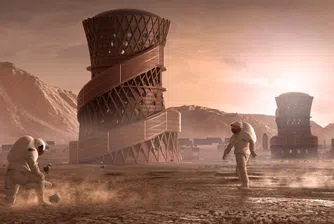 Така ли ще изглеждат жилищата на Марс?