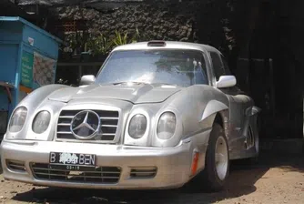 Страховита реплика на легендарния Mercedes-Benz 300SL