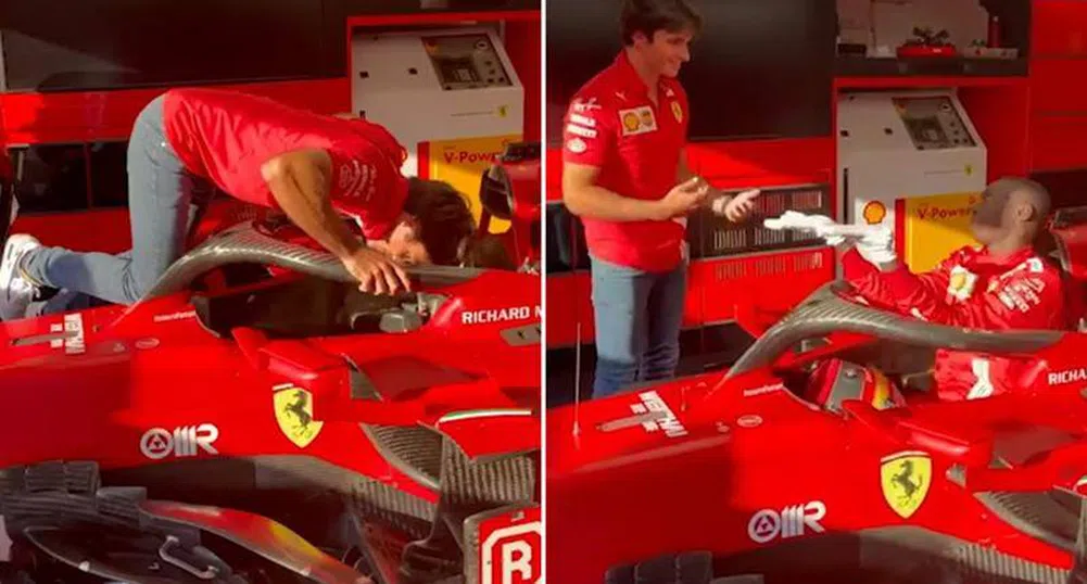 Когато Каби Ламе посети Ferrari (видео)