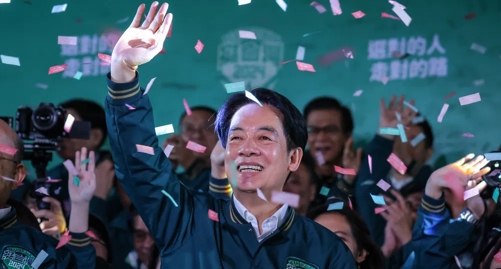 Скептичният към Китай Лай Чинг-те печели президентските избори в Тайван