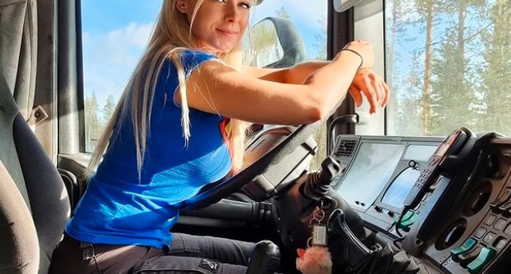 Жена e най-добре печелещият инфлуенсър сред шофьорите на камиони в YouTube