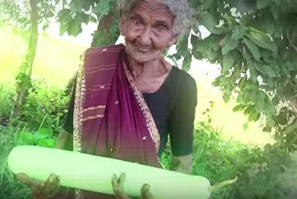 106-годишна индийка е звезда в YouTube с кулинарните си умения