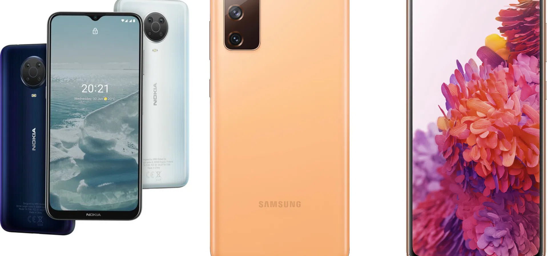 Смартфоните на август във Vivacom са Samsung Galaxy S20 FE и Nokia G20 ...