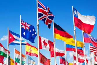 Цветът, който не присъства в нито един държавен флаг