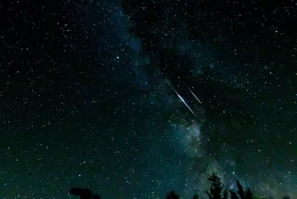 От утре: Нощното небе ще се озари от 75 падащи звезди на всеки час