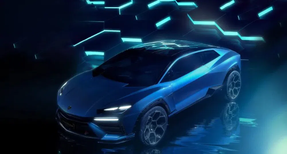 Lamborghini представи нова EV концепция, инспирирана от космически кораби