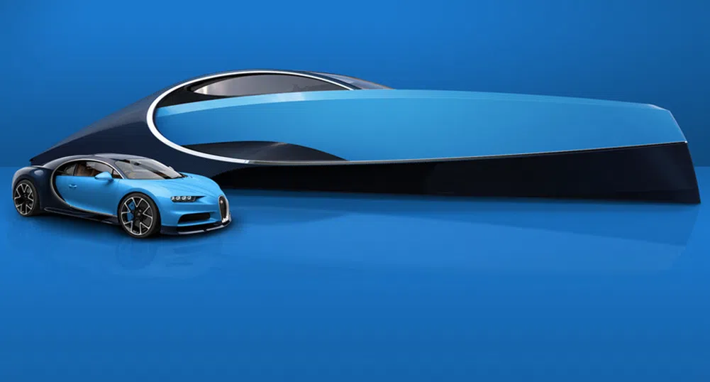 Bugatti представи яхта, посветена на Chiron