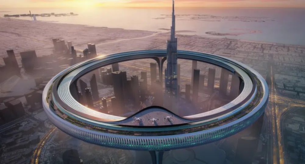 Downtown Circle - огромният самодостатъчен пръстен в центъра на Дубай