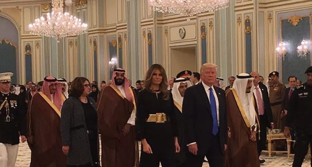 Доналд Тръмп пристигна в Саудитска Арабия