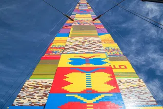 Защо Тел Авив завърши най-високата лего структура в света