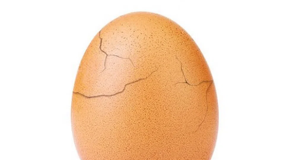 Най-популярното яйце се превърна в обект на рекламен интерес