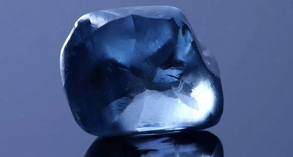 В Ботсвана откриха рядък син диамант