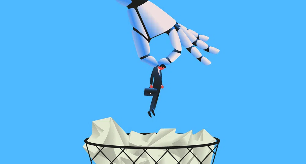 Човекът срещу машината: AI вече уволнява хиляди в технологичната индустрия