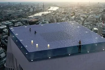 Строят първия в света 360-градусов инфинити басейн на небостъргач