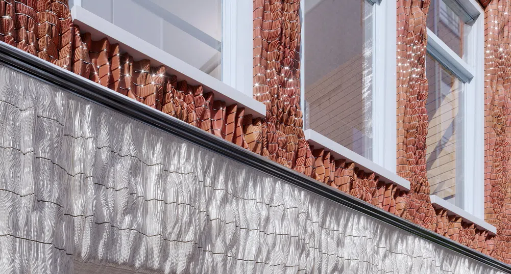 3D тухли превърнаха сграда в Амстердам в произведение на изкуството
