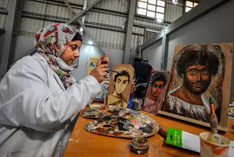 Нови „портрети от Фаюм” се появиха изпод пясъците на Саккара