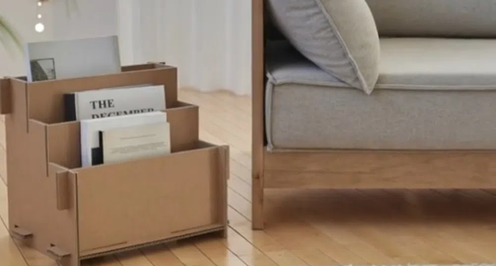 Samsung опакова телевизорите си в кашони, превръщащи се в мебели