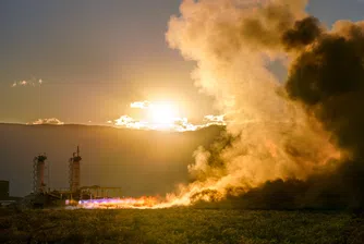 Ракетен двигател от Blue Origin на Джеф Безос се взриви по време на тест
