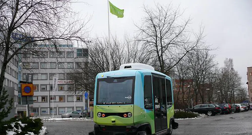 По улиците на Стокхолм тръгват безпилотни автобуси
