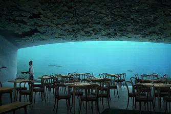 Пролетта отваря врати първият подводен ресторант в Европа